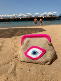 Ibeach Fuschia Handmade Bag