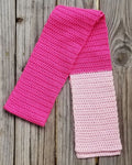 Pink-Rose Scarf Handmade