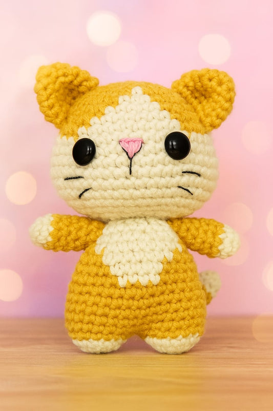 Cutie Cat Handmade Toy