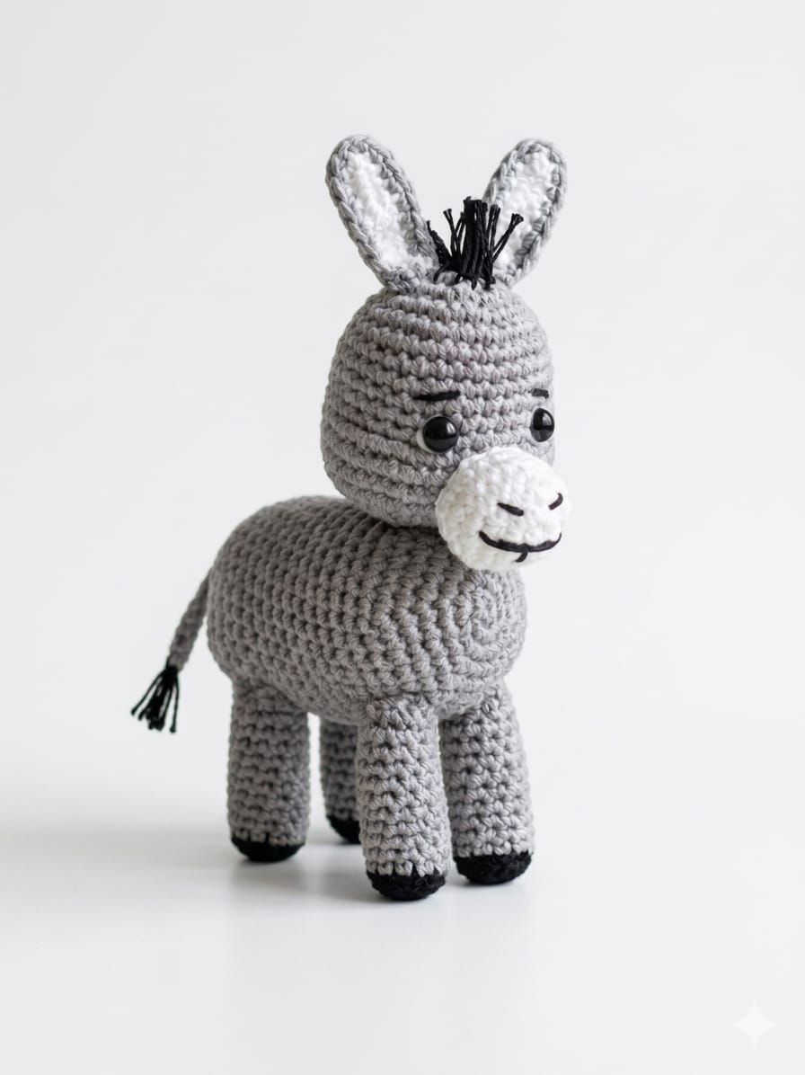 Donkey Toy Handmade